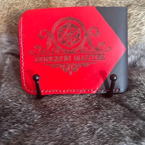 Cartera de cuero Dungeon Master