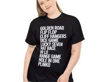 CAMISETA PERSONALIZADA - Price is Right Liste SEUS jogos favoritos
