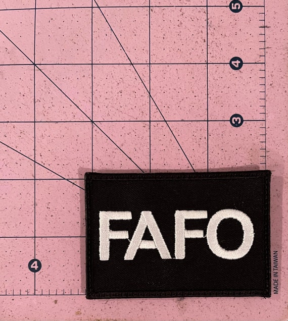 F.A.F.O. PVC Patch