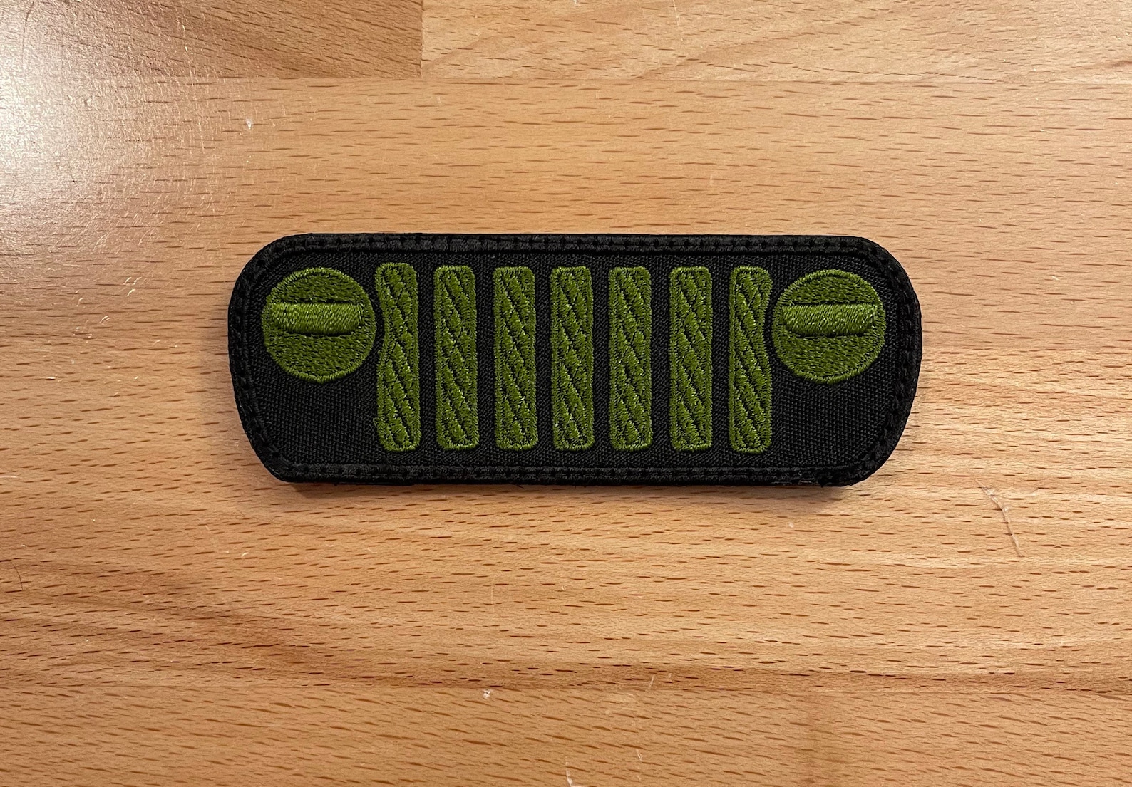 Jeep Grille Embroidered Patches All Models Etsy