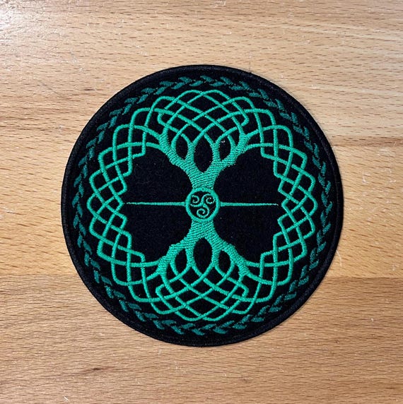 Celtic Tree of Life Patch - 4.25"