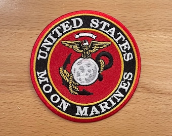 Moon Marines - "For All Mankind" Patch - 3.5"