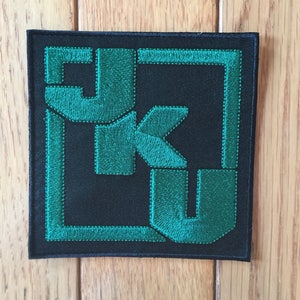 Jeep TJ JK XJ & More Embroidered Patch Iron or Sew On 2 Sizes image 2