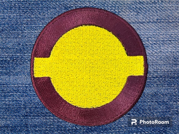 Republic Navy 100% embroidered Patch - 2.5" & 3.85"