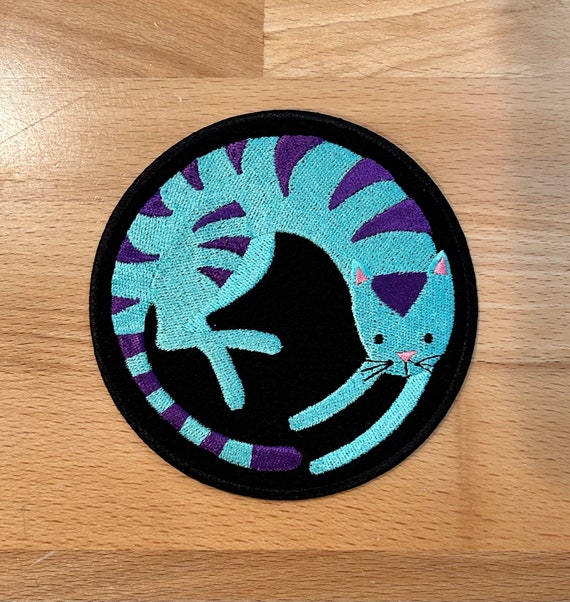 Sleepy Cat Patch 4.25” x 4.25”