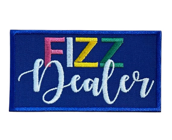 FIZZ Dealer 3.75” x 2” Iron On Patch