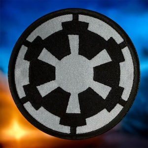 Star Wars Galactic Empire/Imperial Insignia Patch 2 Sizes