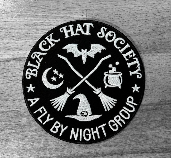 Black Hat Society Patch - 5" x 5"
