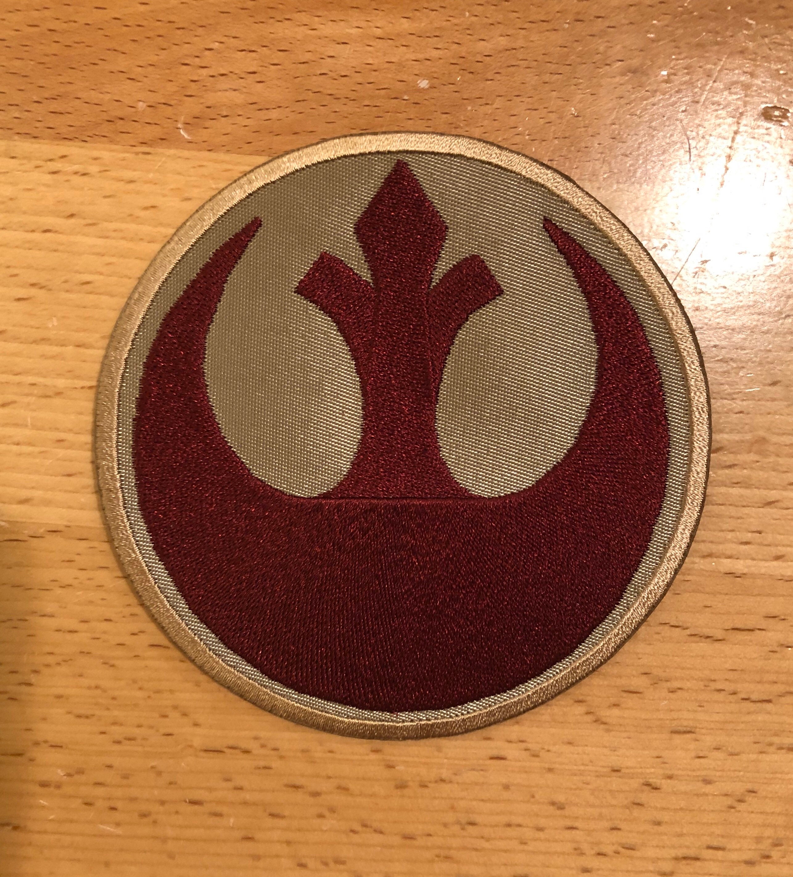 Rebel Alliance Emblem Star Wars Military Morale Applique Velcro Patch –  EMBIRD