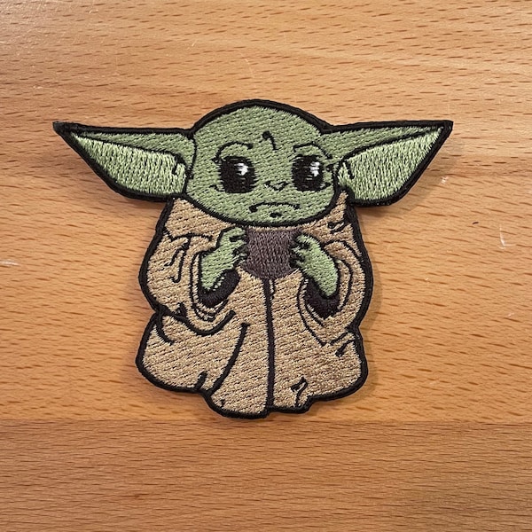Baby Yoda - The Child - Grogu - Star Wars-patch 3" x 2,5"