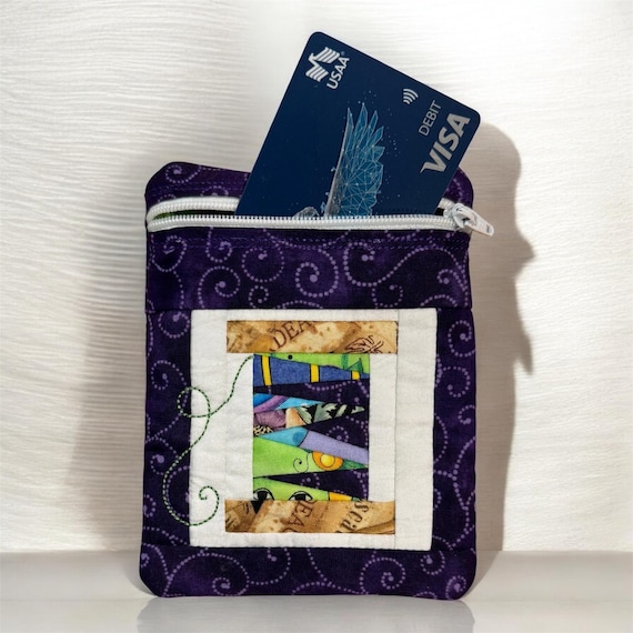 Quilted Change Purse - 5.5"