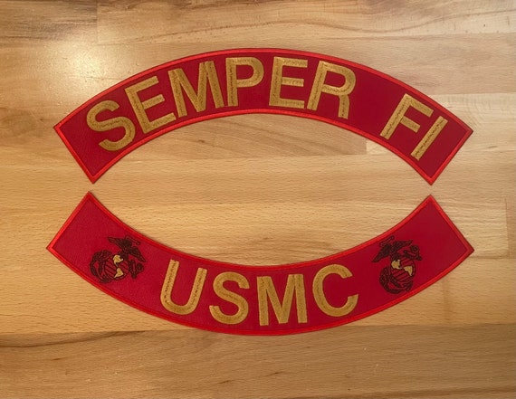 USMC Semper Fi Set of Rockers