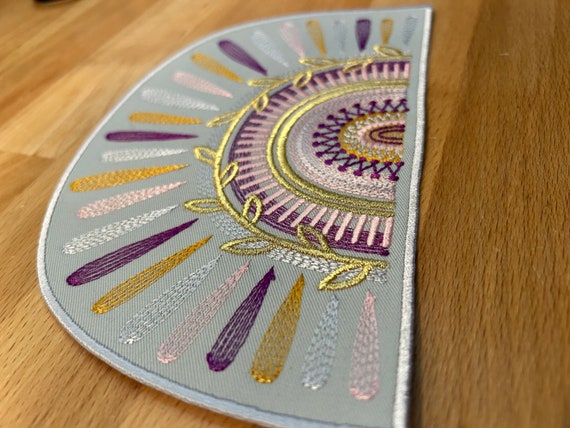 Sunshine & Rainbows Patch 7.5" x 5"