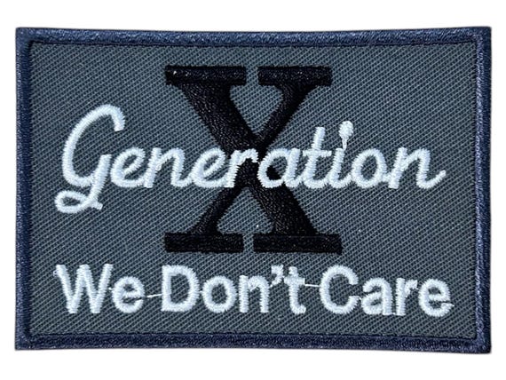 Generation X  - We Don’t Care patch 2x3