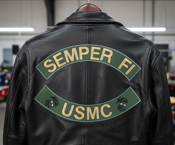 USMC Semper Fi Set of Rockers