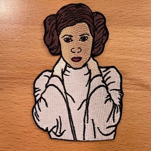 Princess Leia Patch 4&quot; & 4.5&quot;