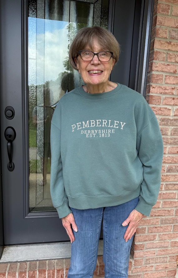 PEMBERLEY Upcycled Embroidered Sweatshirt XXL (20)