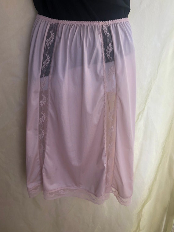 Vintage Yves Saint Laurent Light Beige Half Slip S