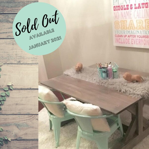 Kids Farmhouse Table