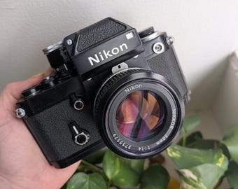 Beautiful Serviced Nikon F2 Photomic Professional 35mm Camera +
