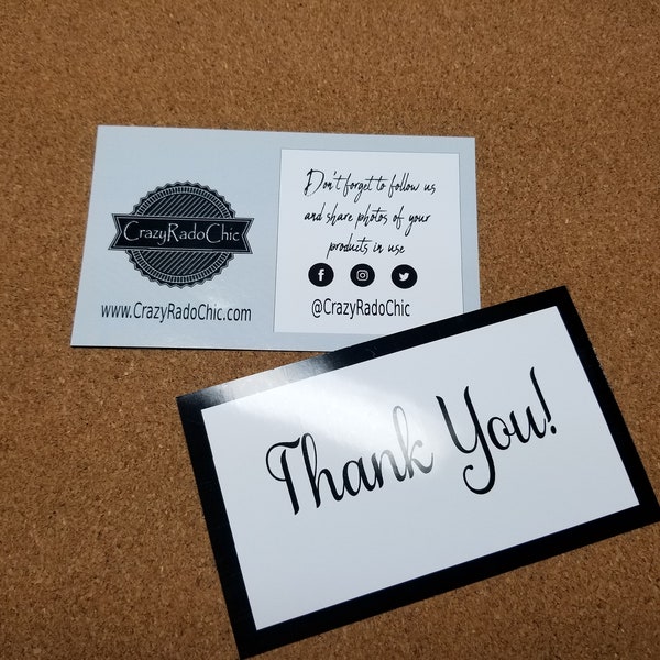3x5 Thank You Cards - Etsy