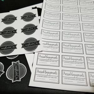Custom printed labels, product labels, printed labels, printed vinyl, custom labels, custom stickers, logo stickers, custom stickers, decals