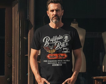 Buffalo Bill's Silence of the Lambs Tribute Unisex Softstyle TShirt Horror Movie Fan Art Gift Parody Tee
