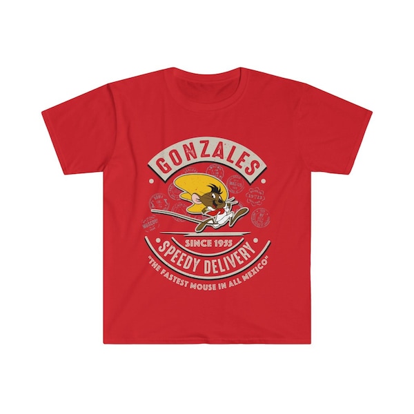 Gonzales Schneller Lieferservice Unisex Softstyle T-Shirt