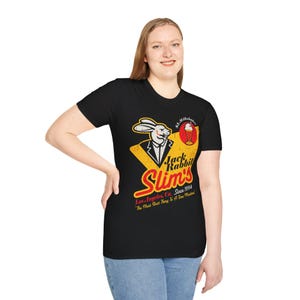 Vintage Jack Rabbit Slim's Diner Tee Logo with Retro Graphic Pulp Fiction Inspired TShirt Lightweight Breathable Cotton Shirt Fan Art image 7