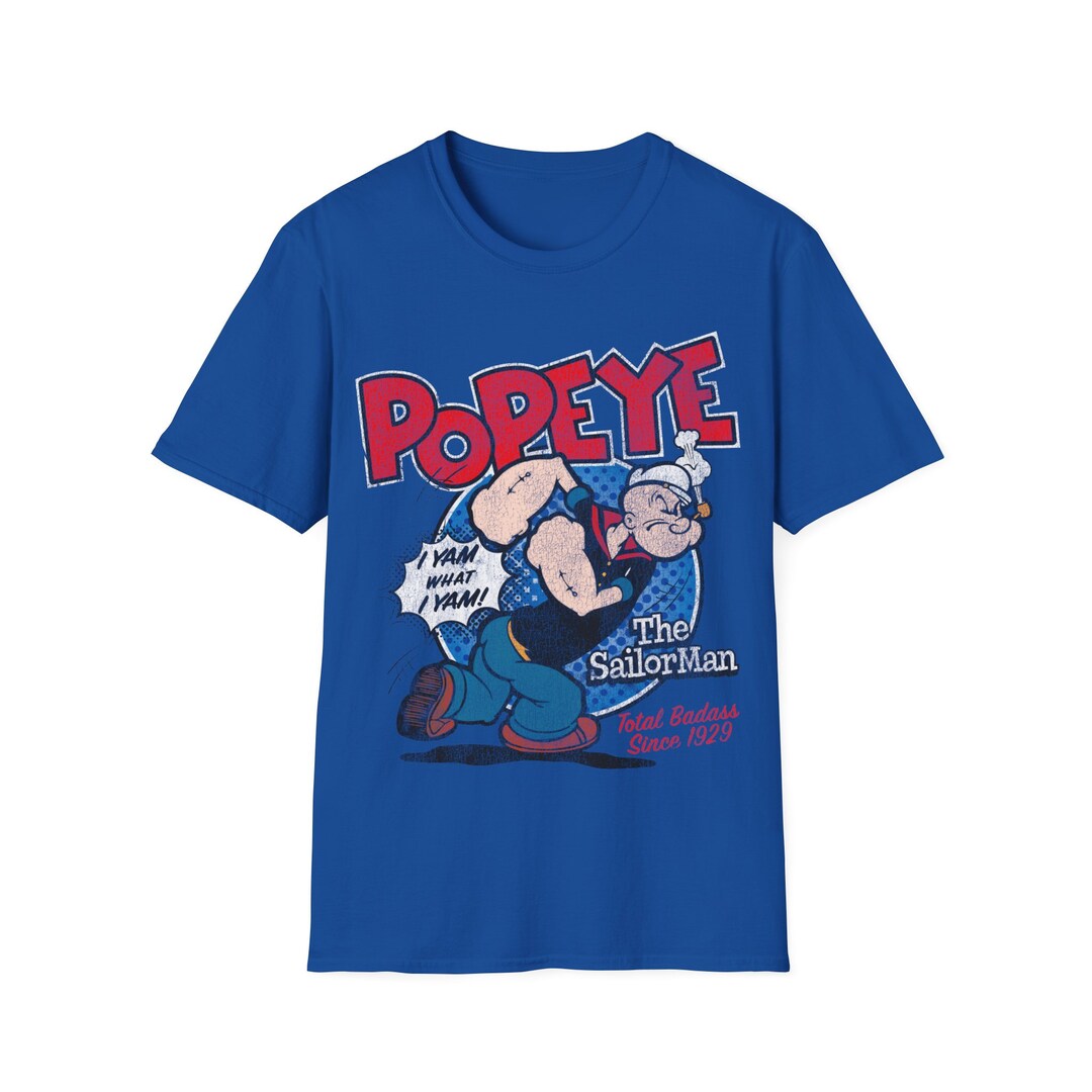 Popeye Men's Still4Sail T-Shirt - Officially Licensed Graphic Tee - View #8