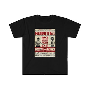 Bloodsport Poster Kumite Frank Dux vs Chong Li Softstyle T-Shirt