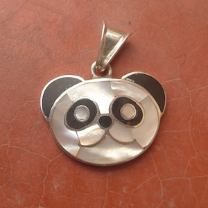 Silver Panda Pendant
