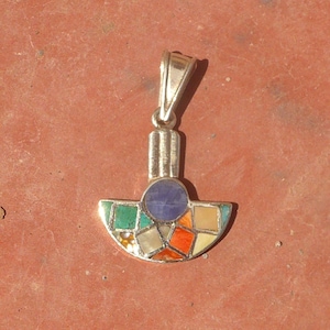 Silver Knife of Tumi Pendant