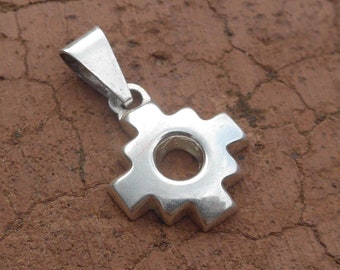 Silver Chakana Pendant