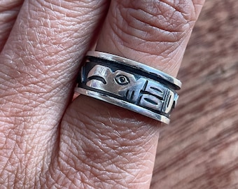 Silver Condor, Puma, Serpent - Inka Trilogy Ring