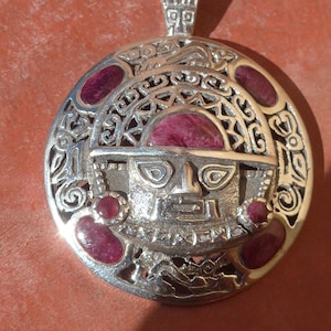 Tumi - Protection God Silver Pendant
