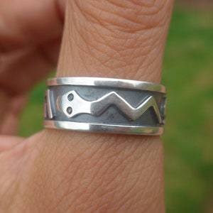 Silver Condor, Puma, Serpent - Inka Trilogy Ring