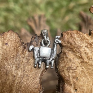 Silver Llama Pendant