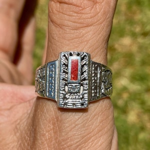 Silver Wiracocha Ring