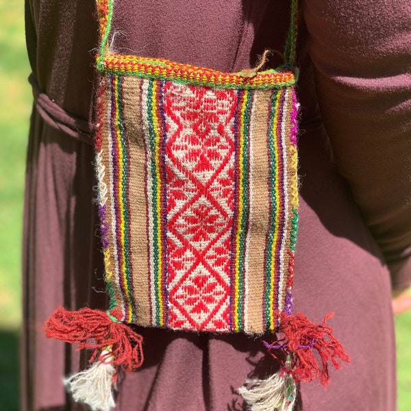 Handwoven Alpaca Wool bag