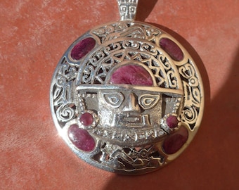 Tumi - Protection God Silver Pendant