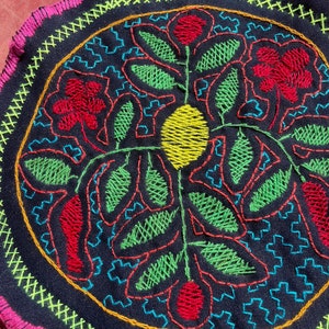 Naszywka Shipibo - średnica 22 cm