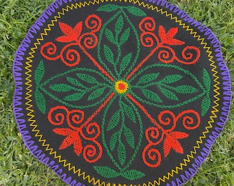Big Shipibo Patch - diameter 24 cm