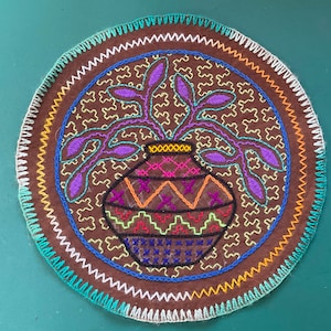 Shipibo Patch - diameter 19