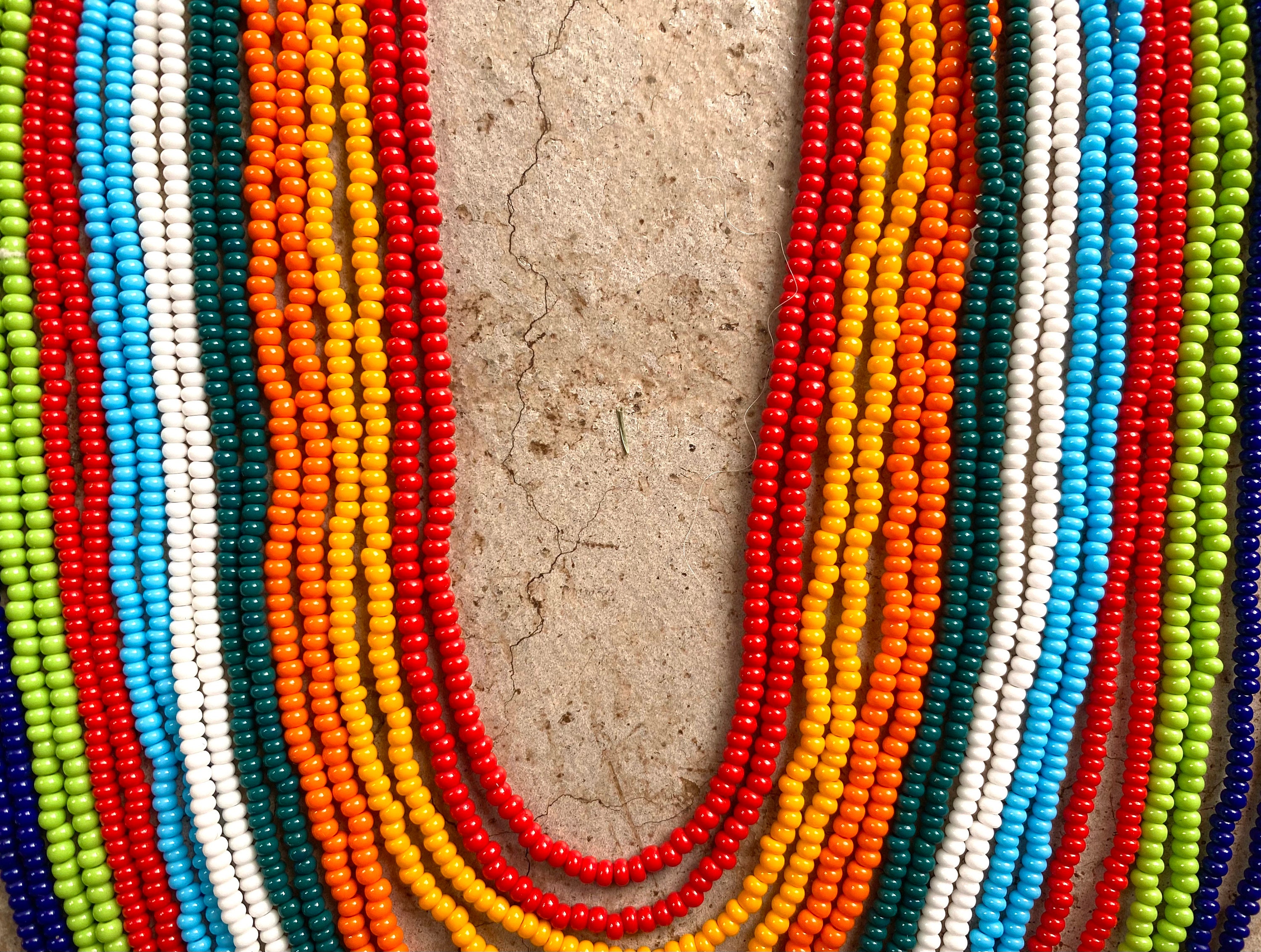 Colourful Jungle Necklace Brazilian Tribe Etsy