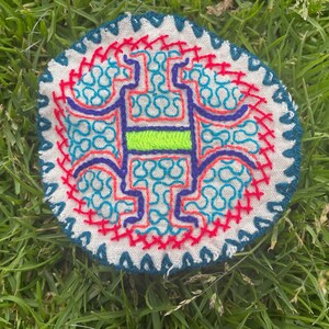 Shipibo Patch - diameter 9.5 cm