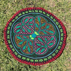 Haft Shipibo - Średnica 19 cm