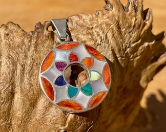 Silver Mandala Pendant