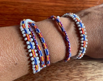 Andean Wool Waist Wrap, Head Wrap, Bracelet..