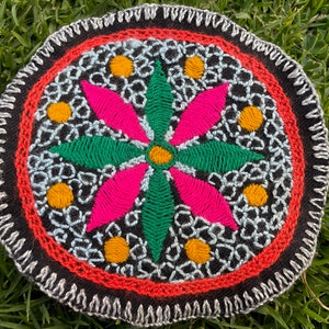 Shipibo Art Patch - Diameter 12 cm